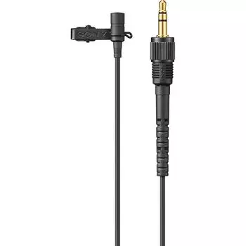 Петличный микрофон для камеры SONY ECM-L1 чёрный