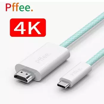 Pffee 4K Type C USB-кабель HDMI HDTV цифровой AV-адаптер для телефона 15 xiaomi huawei ТВ-проектор