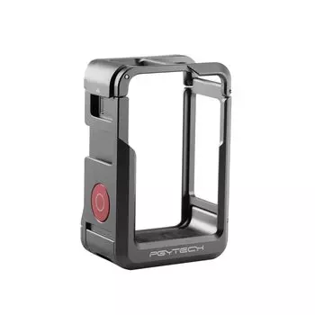 PGYTECH Camera Cage for Osmo Action PGYTECH Action Camera Protection Easy Installation Cold Shoe Mount Switching Lightweight Durable 3/4
