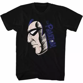 Phantom Phantom Face Logo Black Unisex T-Shirt S