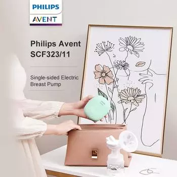 Молокоотсос Philips AVENT селадоновый