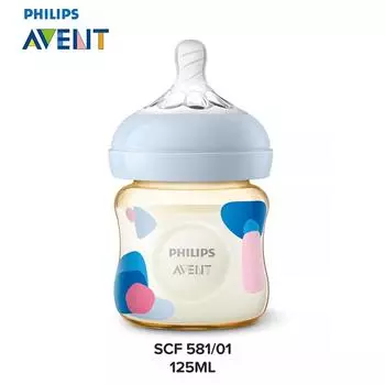 Детская бутылочка Philips PPSU 125 мл для новорожденных 0-1 мес.