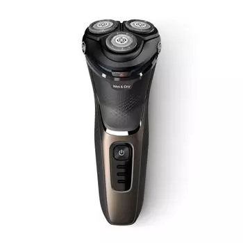 Philips Norelco Shaver 3800, перезаряжаемая бритва для сухой и влажной уборки с выдвижным триммером, подставкой для зарядки и сумкой для хранения