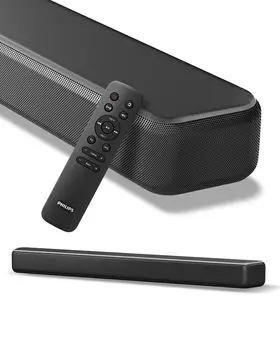 Philips Soundbar для телевизора Bluetooth-динамик 120 Вт высокомощный звуковой бар Dolby Digital plus DTS Digital пульт дистанционного управления в комплекте совместимый с ПК игровой динамик
