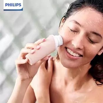Philips Visa Pure Щеточка для очищения лица BSC111 VisaPure Щеточка для очищения лица с боковым вращением Очищающее устройство для лица