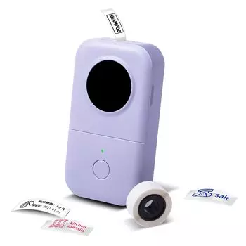 Phomemo D30 Принтер для этикеток на смартфоне Печать наклеек Мини-принтер для этикеток Совместимый со смартфоном Принтер для наклеивания этикеток на смартфон Термопечатающая машина