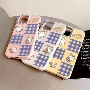 Чехол для телефона iPhone 16 15 14 13 12 11 Pro Max iPhone 11 13 16 15 14 12 X XS XR 6 7 8 SE iPhone 6 7 8 Plus Разлагаемый чехол из пшеничной соломы iPhone 6&7&8&SE 2020&SE 2022 белый
