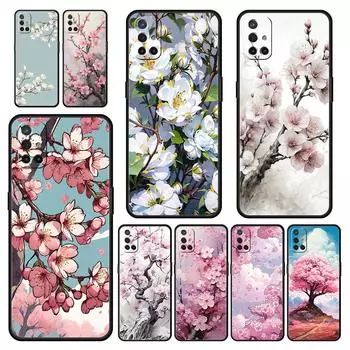 Чехол для телефона OnePlus 11 10 9 Pro 9T 12R 10R 9R 9RT 10T 8T 8 7 6T 7T Nord 2T CE 2 5G N200 N10 N100 Чехол Cherry Blossom Tree OnePlus 7T
