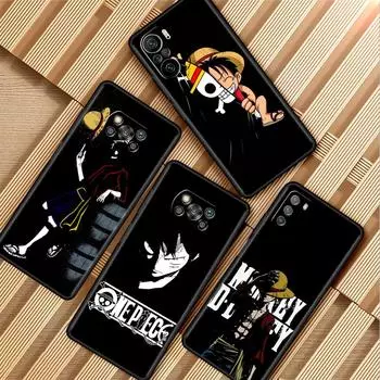 Phone Case For Xiaomi Mi Poco X3 NFC X4 M4 M3 Pro F1 F4 F3 GT C40 11T 11 Lite 5G Fundas Black Cover Fashion Cool Anime Redmi 10 Power