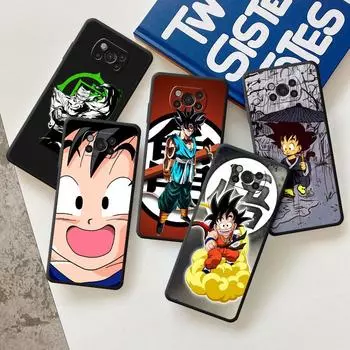 Phone Case for Xiaomi Poco M3 X4 F4 C40 F1 F3 GT X3 NFC X3 Pro M4 5G F4 GT X4 GT Silicone Cover Dragon Anime G-Gokus Capa Shell Pocophone F1