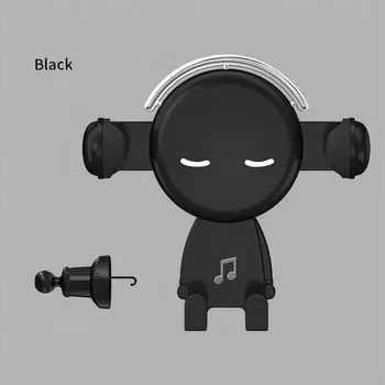 Phone Mount - Universal Cute Cartoon Design - Multifunctional Vent Navigation Mount – Hook Tail Clamp One Size