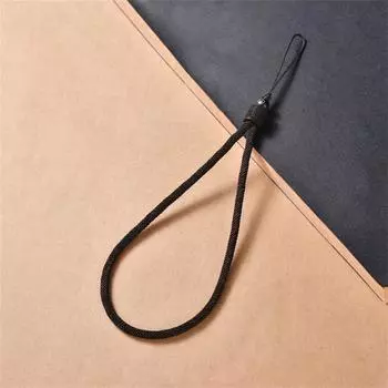 Phone Ring USB Flash Drive Mobile Phone Strap Phone Lanyard Sandalwood Lanyard Keycahin Lanyard 24cm Coffee