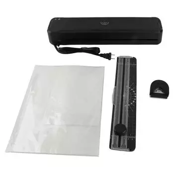 Photo Laminator A3 Thermal Laminating Machine 3in for File Office School Classroom Home Use FNL012 US Plug чёрный