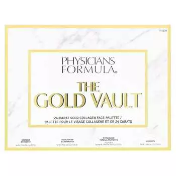Physicians Formula, Gold Help, палетка для лица с коллагеном 24K Gold, 1 палетка