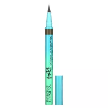 Physicians Formula, карандаш для бровей Butter Palm Feather Micro Brow Pen, 1711942 Universal Brown, 0,017 жидких унций (0,5 мл)