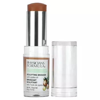 Physicians Formula, Organic Wear, скульптурирующий бронзер с маслом жожоба, PF11070 Мокко, 8,8 г (0,3 унции)