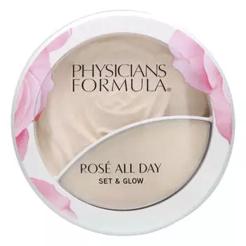 Physicians Formula, Ros All Day, Set & Glow, пудра-подсветка и бальзам Foreign Balm, 1711499 Luminous Light, 1 шт.