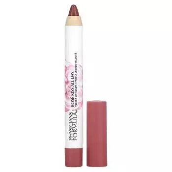 Physicians Formula, Rose Kiss All Day, бархатная помада для губ, 1711509 First Kiss, 4,3 г (0,15 унции)