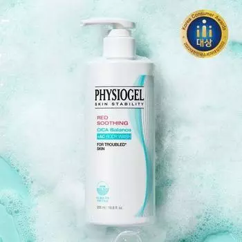 Physiogel Red Успокаивающий Cica Balance +AC гель для душа 320 мл