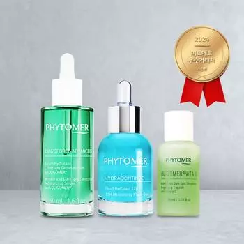 Phytomer Oligoforce Serum 50ml + Flash Gel 30ml + Vita C Ampoule 15ml
