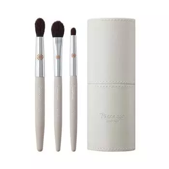 Picasso eyeshadow mini brush 3-piece set (shading, base shadow, bullet)