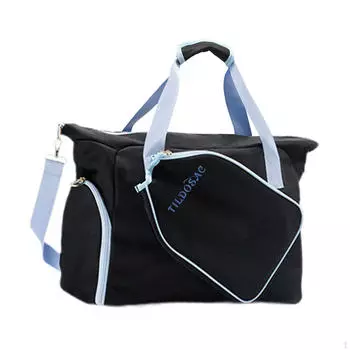 Pickleball Racket Bag Tote Large Capacity Handbag Crossbody Multipurpose