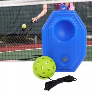 Тренажер для отскока мяча Pickleball с ручкой и шнуром, тренировочный мяч Pickleball с основанием для упражнений