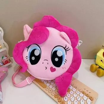 Pie Pinkie Emma Woods Plush Backpack Large Capacity Schoolbag Kids Cute Gift