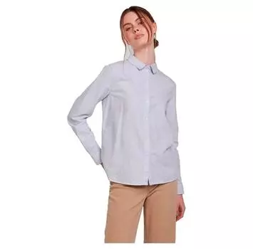 Pieces Irena Oxford рубашка с длинным рукавом XS