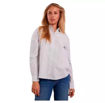 Pieces Irena Oxford рубашка с длинным рукавом S