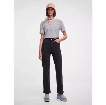 Pieces Kelly Straight Fit Bl102 high waist джинсы 33/32