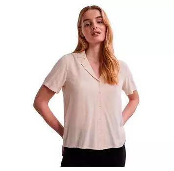 Pieces Olivia рубашка с коротким рукавом XL
