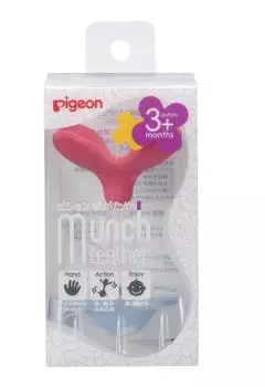 Pigeon Teething Peach Clover for over 3 months