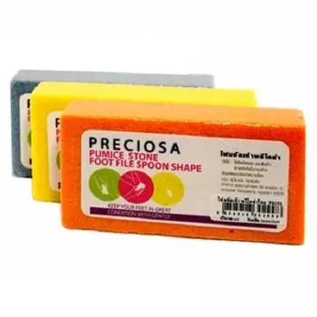 Пилочка для ног с пемзой Preciosa в форме ложки, 20 г 20g