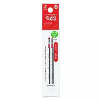 Pilot Friction Ball Biz 0.5 сменный блок 2 шт. красный LFTRF40EF-2R