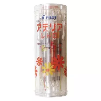 Pilot Limited Adelia Retro Friction Ball 3 Slim Set of 6 0.38mm CSLKFBS500-