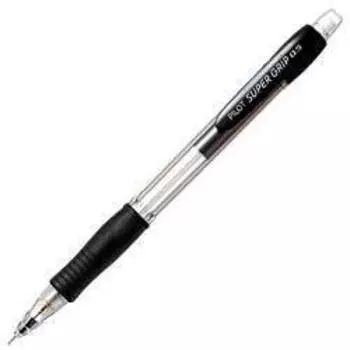 Pilot mechanical pencil super grip black 5 pieces PHGP50R5B 0.5