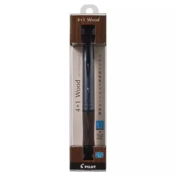 Пилот PILOT Wood Pack GY 4+1 P-BKHFW-2SR-GY серый