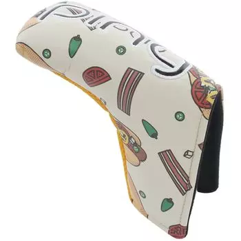 PING Sonoran Hot Dog Putter Cover Blade Golf 2025 Модель Японский Оригинальный Продукт Бежевый HC-L2508 бежевый