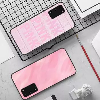 PINK LOVE PINK чехол для телефона Samsung S10 21 20 9 8 plus lite S20 UlTRA 7edge Samsung S6