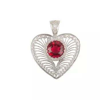 Pink Rubellite Gemstone 925 Sterling Silver Jewelry Handmade Pendant1.4 For Her CP-15-5