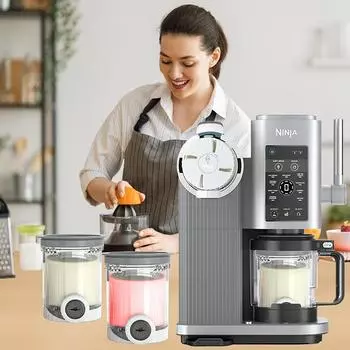 Пинты и крышки для морожениц и машин для мягкого мороженого серии Ninja Swirl NC700, можно мыть в посудомоечной машине, Xsk7Pntld2B64B A
