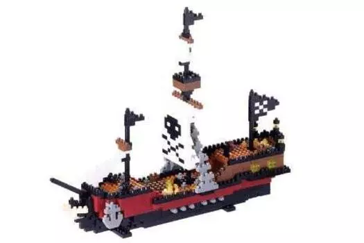 Пиратский корабль Kawada Nanoblock 780 шт. NBM-011