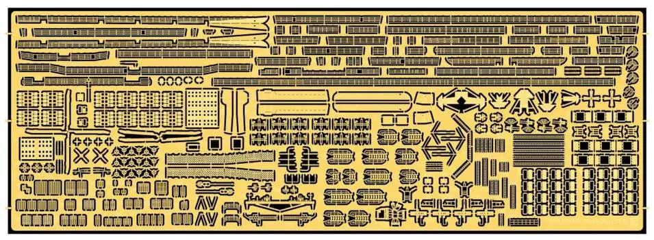 Pit Road GB Series for Ship Maritime Force Destroyer Оригинальные детали для улучшения качества Пластиковые детали для моделей GB7020 1/700 Модели, Самооборона Maya/Haguro, Набор,