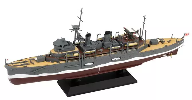 Pit Road Japanese Navy Submarine Tender Long Whale Plastic Model W263 1/700 1942/1944 (Ship)