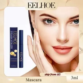 Питательная добавка для ресниц Eyelash Vitalizer, длинная и густая, естественная, вьющаяся, восстанавливающая поврежденные ресницы, делающая их темнее и ярче, сыворотка для роста ресниц 3ml Boxed