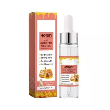 Питательное средство для ногтей Honey Nail Care Масло для ухода за ногтями Укрепление ногтей Кутикула 15 мл розовый