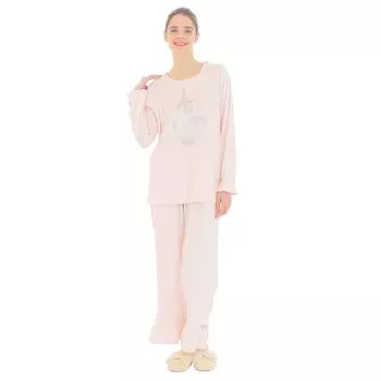 Пижамный комплект Snow Smoothie Cat On Print Пижама розовая [Narue] женская розовый