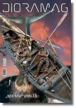 Pla Editions Dioramag Книга с материалами для моделирования «Рыбак и кит» ТОМ 16 DIO_16E