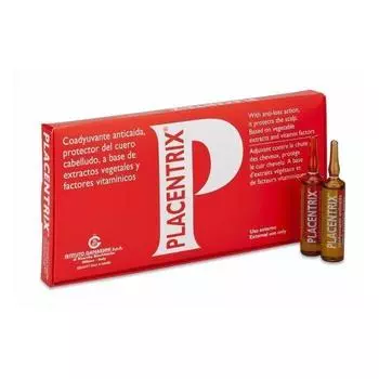 Placentrix Plus Лосьон против выпадения волос 10 ампул